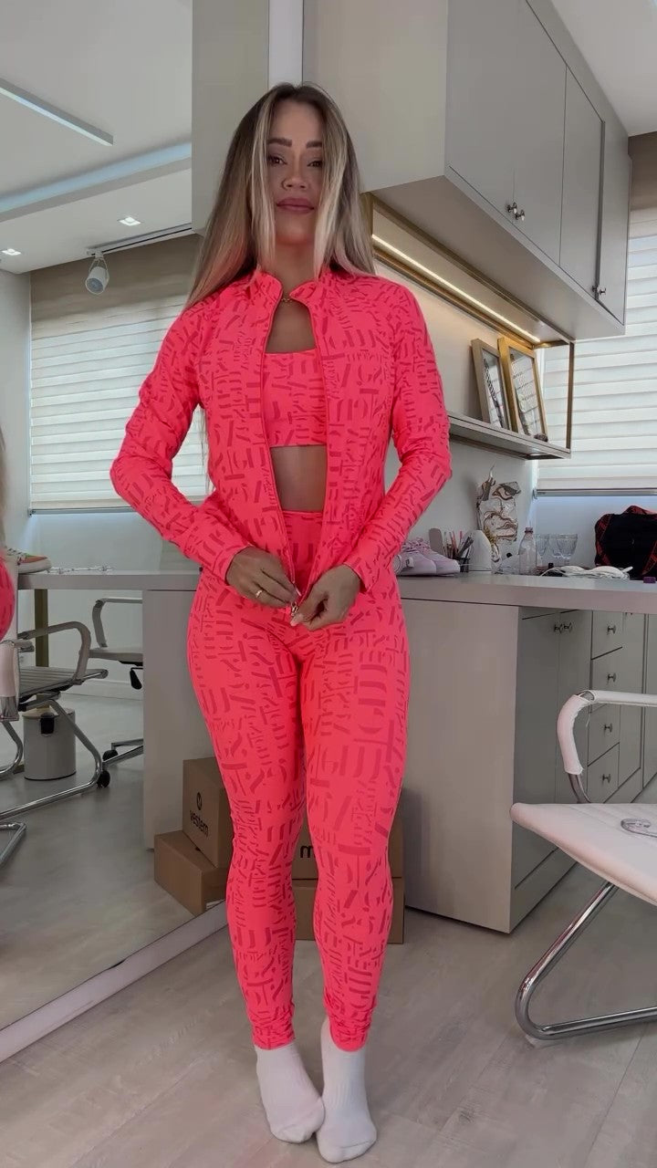 Conjunto fitness Neon Urban